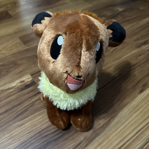 BAB Build A Bear Pokemon Eevee‎ Fox Plush Stuffed Animal 16" 2021 - Picture 1 of 8